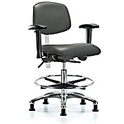 Class 100 Vinyl Clean Room Chair - Carbon Supernova Vinyl