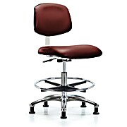 Class 10 Clean Room Vinyl Chair Chrome - Borscht Supernova Vinyl