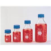 Graduated GL 45 Media Storage Bottles with Caps