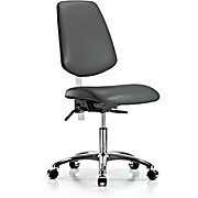 Class 100 Vinyl Clean Room Chair - Carbon Supernova Vinyl