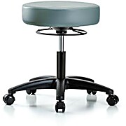Vinyl Stool without Back - Storm Supernova Vinyl