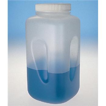 Polypropylene, Large-Capacity Square Storage Bottles
