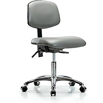 Vinyl Chair Chrome - Sterling Supernova Vinyl
