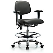 Vinyl Chair Chrome - Carbon Supernova Vinyl