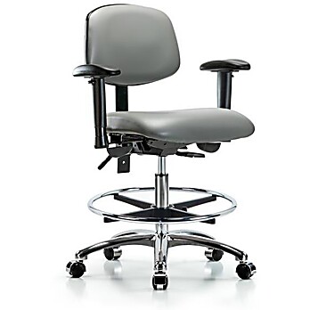 Vinyl Chair Chrome - Sterling Supernova Vinyl