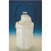 Low Density Polyethylene Safety Type Bottle Carriers With Handle