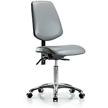 Vinyl Chair Chrome - Sterling Supernova Vinyl