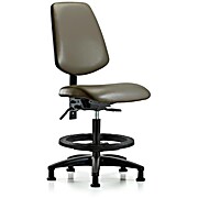 Vinyl Chair - Medium Bench Height with Medium Back, Taupe Supernova Vinyl