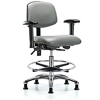 Vinyl Chair Chrome - Sterling Supernova Vinyl