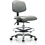 Vinyl Chair Chrome - Sterling Supernova Vinyl