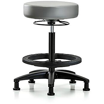 Vinyl Stool without Back - High Bench Height Sterling Supernova Vinyl