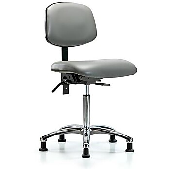 Vinyl Chair Chrome - Sterling Supernova Vinyl