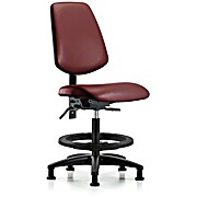 Vinyl Chair - Medium Bench Height with Medium Back, Borscht Supernova Vinyl