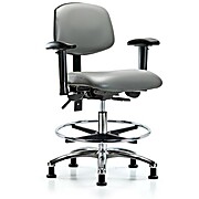Vinyl Chair Chrome - Sterling Supernova Vinyl