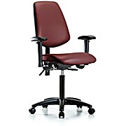 Vinyl Chair - Medium Bench Height with Borscht Supernova Vinyl