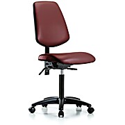 Vinyl Chair - Medium Bench Height with Borscht Supernova Vinyl