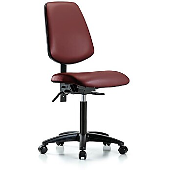 Vinyl Chair - Medium Bench Height with Borscht Supernova Vinyl