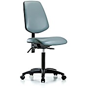 Vinyl Chair - Medium Bench Height with Storm Supernova Vinyl