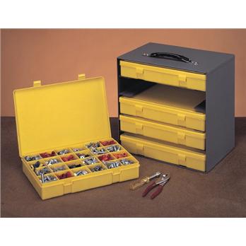 Plastic Compartment Boxes With Metal Racks