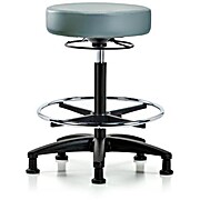 Vinyl Stool without Back - Storm Supernova Vinyl