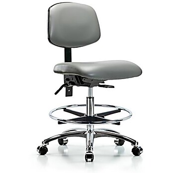 Vinyl Chair Chrome - Sterling Supernova Vinyl