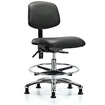 Vinyl Chair Chrome - Carbon Supernova Vinyl