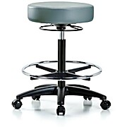 Vinyl Stool without Back - Storm Supernova Vinyl