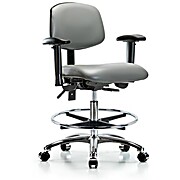 Vinyl Chair Chrome - Sterling Supernova Vinyl