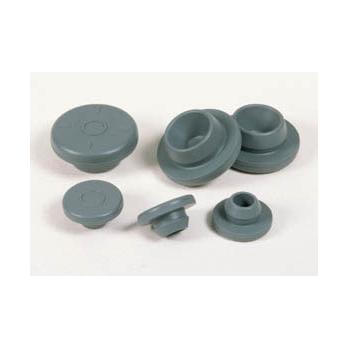 Gray Chlorobutyl Straight-Sided Stoppers