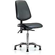 Vinyl Chair Chrome - Carbon Supernova Vinyl