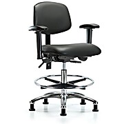 Vinyl Chair Chrome - Carbon Supernova Vinyl