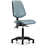 Vinyl Chair - Medium Bench Height with Storm Supernova Vinyl