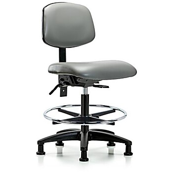 Vinyl Chair - Sterling Supernova Vinyl