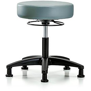 Vinyl Stool without Back - Storm Supernova Vinyl
