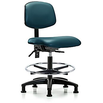 Vinyl Chair - Marine Blue Supernova Vinyl