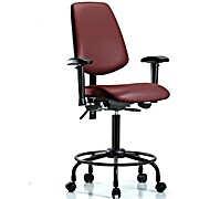 Vinyl Chair - Medium Bench Height Borscht Supernova Vinyl