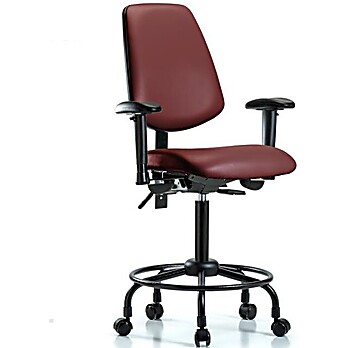 Vinyl Chair - Medium Bench Height Borscht Supernova Vinyl