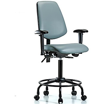 Vinyl Chair - Medium Bench Height Storm Supernova Vinyl