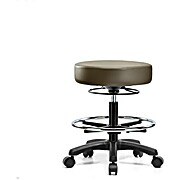 Vinyl Mini-Stool - Taupe Supernova Vinyl