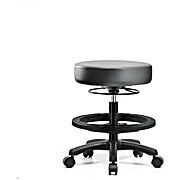 Vinyl Mini-Stool - Medium Bench Height Sterling Supernova Vinyl