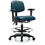 Vinyl Chair - Marine Blue Supernova Vinyl