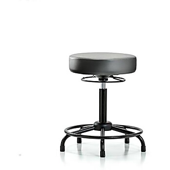 Vinyl Stool without Back - Medium Bench Height Sterling Supernova Vinyl