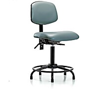 Vinyl Chair - Medium Bench Height Storm Supernova Vinyl
