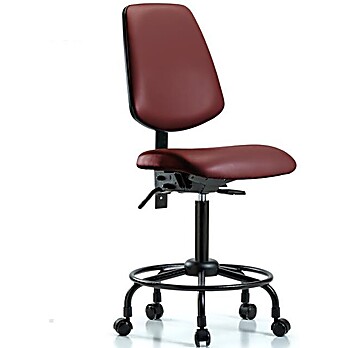 Vinyl Chair - Medium Bench Height Borscht Supernova Vinyl