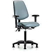 Vinyl Chair - Medium Bench Height with Storm Supernova Vinyl