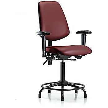 Vinyl Chair - Medium Bench Height Borscht Supernova Vinyl