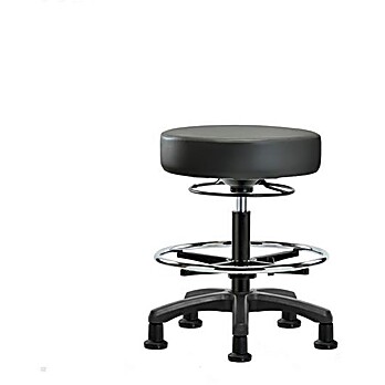 Vinyl Mini-Stool - Carbon Supernova Vinyl