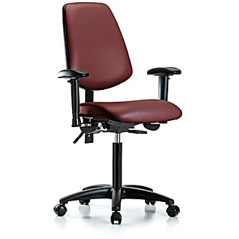 Vinyl Chair - Medium Bench Height with Borscht Supernova Vinyl