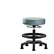 Vinyl Mini-Stool - Medium Bench Height Storm Supernova Vinyl