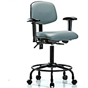 Vinyl Chair - Medium Bench Height Storm Supernova Vinyl